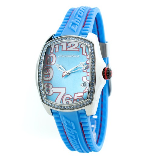 Reloj Chronotech Mujer CT7016LS-13 Caucho Azul