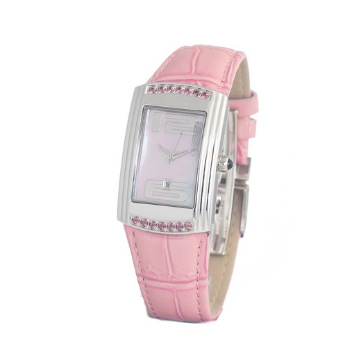 Reloj Chronotech Mujer CT7017L-02S Piel Rosa