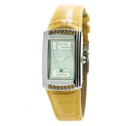 Reloj Chronotech Mujer CT7017L-06S Piel Amarillo