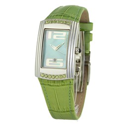 Reloj Chronotech Mujer CT7017L-10S Piel Verde