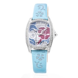 Reloj Chronotech Mujer CT7094SS-12 Piel Azul