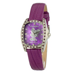 Reloj Chronotech Mujer CT7094SS-38 Piel Morado