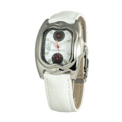 Reloj Chronotech Mujer CT7220L-07 Piel Blanco