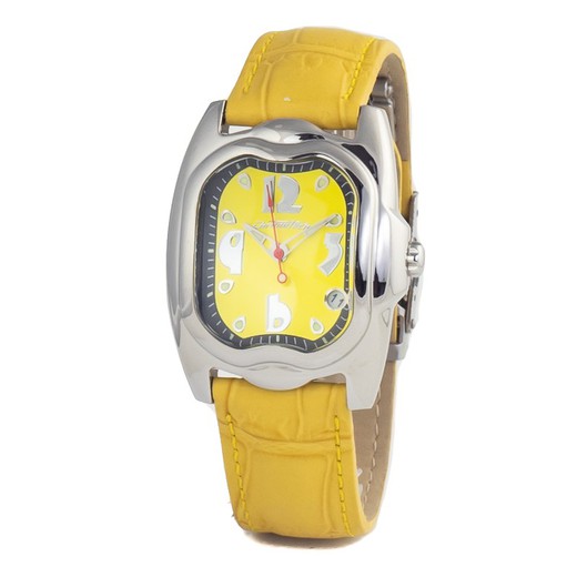 Reloj Chronotech Mujer CT7274L-02 Piel Amarillo