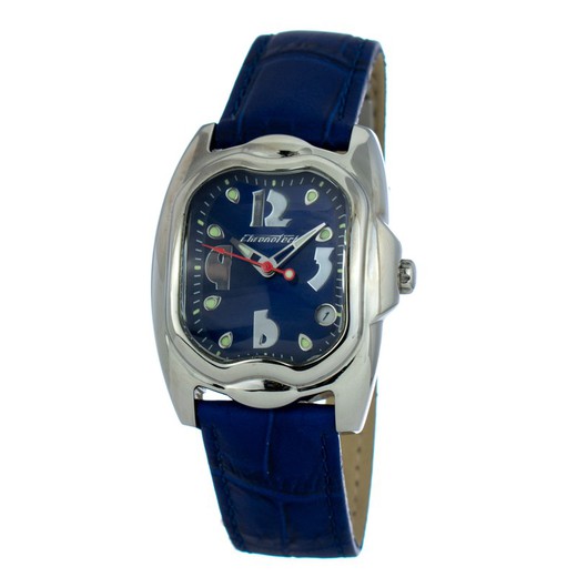 Reloj Chronotech Mujer CT7274L-03 Piel Azul