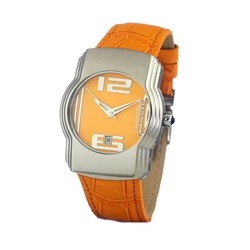 Reloj Chronotech Mujer CT7279B-07 Piel Naranja