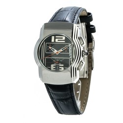 Reloj Chronotech Mujer CT7280B-04 Piel Negro