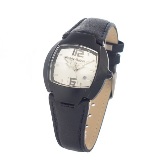 Reloj Chronotech Mujer CT7305L-05 Piel Negro