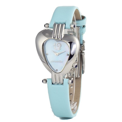 Reloj Chronotech Mujer CT7333L-02 Piel Azul