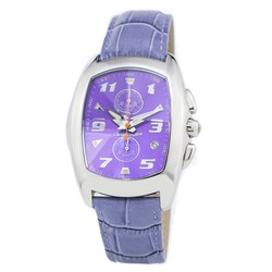 Reloj Chronotech Mujer CT7468-08 Piel Fuxia