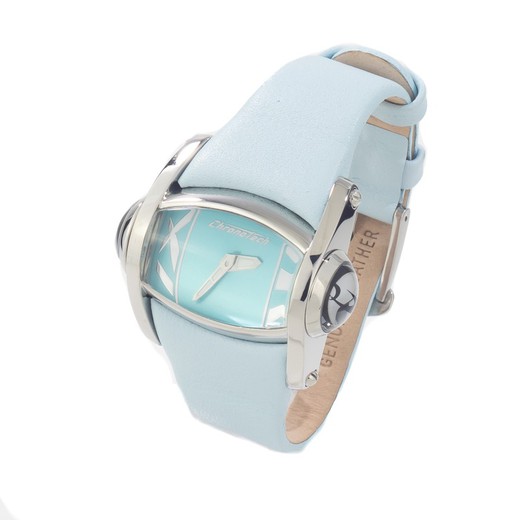 Reloj Chronotech Mujer CT7681L-01 Piel Azul