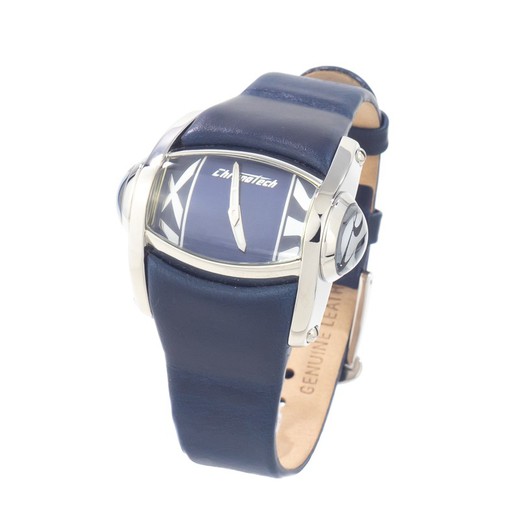 Reloj Chronotech Mujer CT7681L-03 Piel Azul