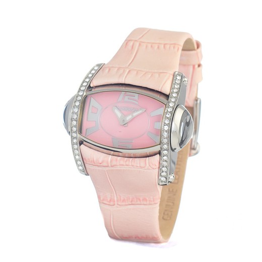 Reloj Chronotech Mujer CT7681L-27S Piel Rosa