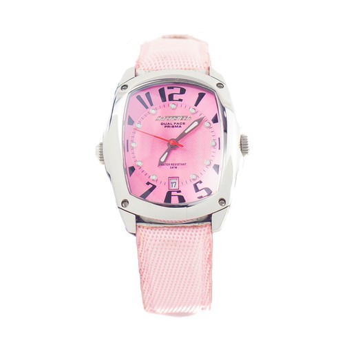 Reloj Chronotech Mujer CT7696L-04 Piel Rosa