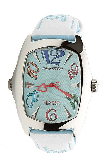 Reloj Chronotech Mujer CT7696L-15 Piel Azul