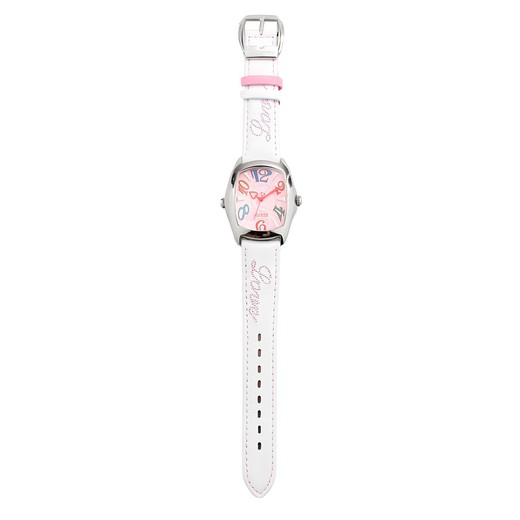 Reloj Chronotech Mujer CT7696L-16 Piel Rosa