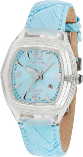 Reloj Chronotech Mujer CT7888L-01 Piel Azul