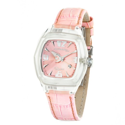 Reloj Chronotech Mujer CT7888L-07 Piel Rosa