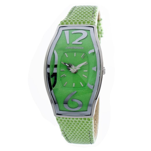 Reloj Chronotech Mujer CT7932AL-85 Piel Verde