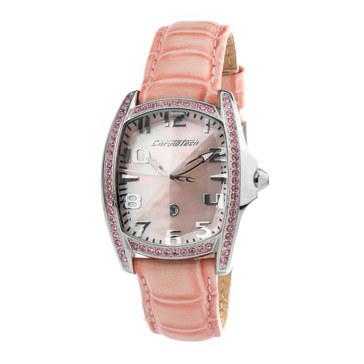 Reloj Chronotech Mujer CT7988LS-27 Piel Rosa