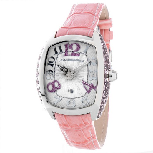 Reloj Chronotech Mujer CT7998L-07 Piel Rosa