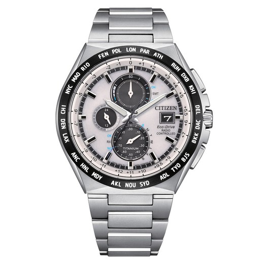 Reloj Citizen Hombre AT8238-84A Super Titanio Radio Controlled