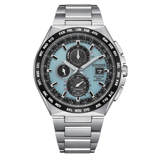 Reloj Citizen Hombre AT8238-84M Super Titanio Radio Controlled