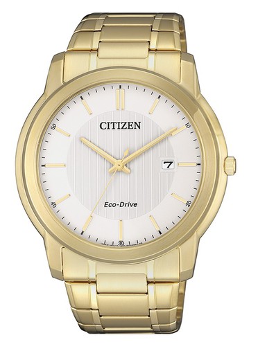 Relógio masculino Citizen AW1212-87A de ouro
