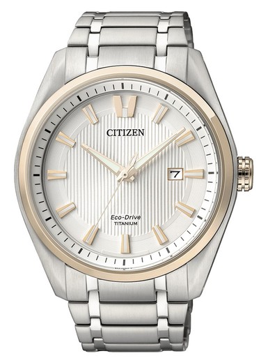 Relógio masculino Citizen AW1244-56A de titânio