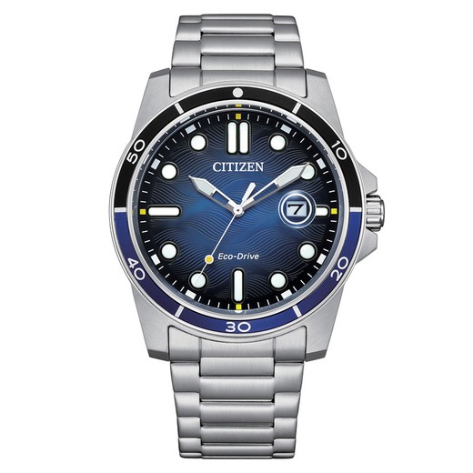 Relógio masculino Citizen AW1810-85L em aço