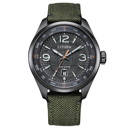 Relógio Citizen Masculino AW1837-11H Nylon Verde