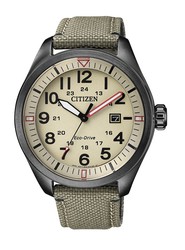 Citizen Men's Watch AW5005-12X Beige Leather