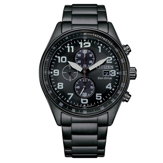 Relógio masculino Citizen CA0775-79E aço preto