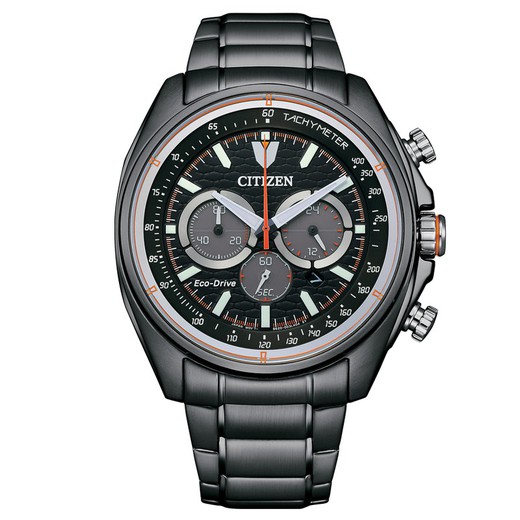Męski zegarek Citizen CA4567-82H Stalowy czarny