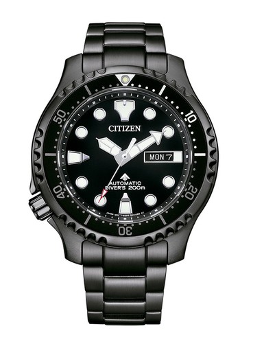 Relógio masculino Citizen NY0145-86E preto