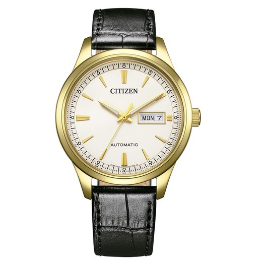 Reloj Citizen Hombre NY4059-09A Piel Negra Mecha