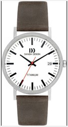 Reloj Danish Design Hombre Q1273IQ14 Piel Marrón