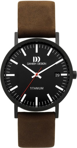 Reloj Danish Design Hombre Q1273IQ34 Piel Marrón