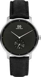Reloj Danish Design Hombre Q1279IQ13 Piel Negro