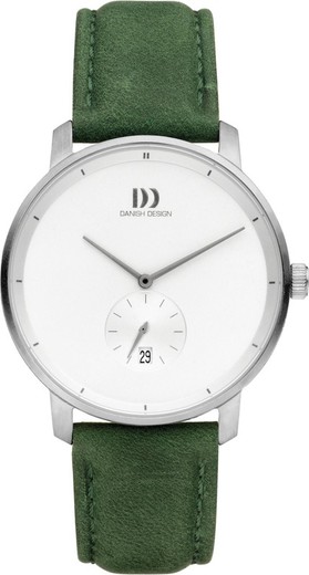 Reloj Danish Design Hombre Q1279IQ28 Piel Verde