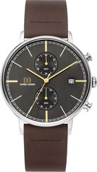 Reloj Danish Design Hombre Q1290IQ23 Piel Marrón