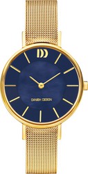 Orologio da donna di design danese Q1167IV72 in acciaio dorato