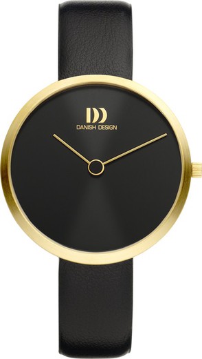 Reloj Danish Design Mujer Q1261IV11 Piel Negro