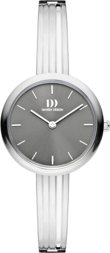 Relógio feminino de design dinamarquês Q1262IV64 em aço