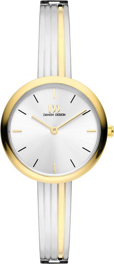 Reloj Danish Design Mujer Q1262IV65 Bicolor Plateado Dorado