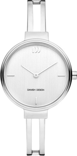 Relógio feminino de design dinamarquês Q1265IV62 em aço