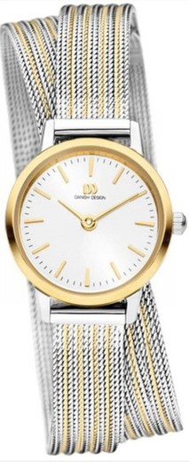 Reloj Danish Design Mujer Q1268IV85 Bicolor Plateado Dorado