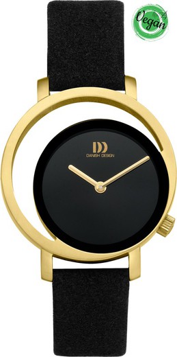Reloj Danish Design Mujer Q1271IV15 Microfibra Vegano Negro