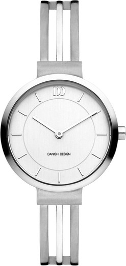 Relógio feminino de design dinamarquês Q1277IV62 titânio