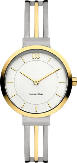 Reloj Danish Design Mujer Q1277IV65 Bicolor Plateado Dorado